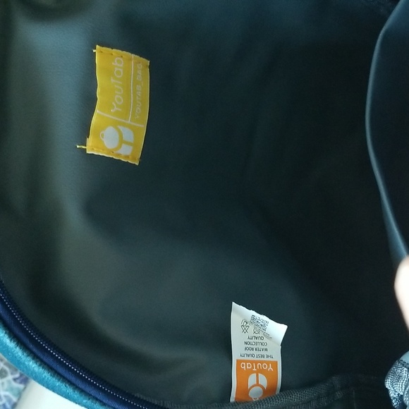 Backpack Wallet Purse Set of Three Textile Bags New With Tag YouTab - Picture 4 of 16